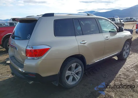 2012 Toyota Highlander Limited V6 from USA, damaged, VIN 5TDDK3EH4CS130375